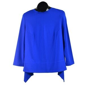 AKRIS PUNTO Cobalt Blue Top Size 8